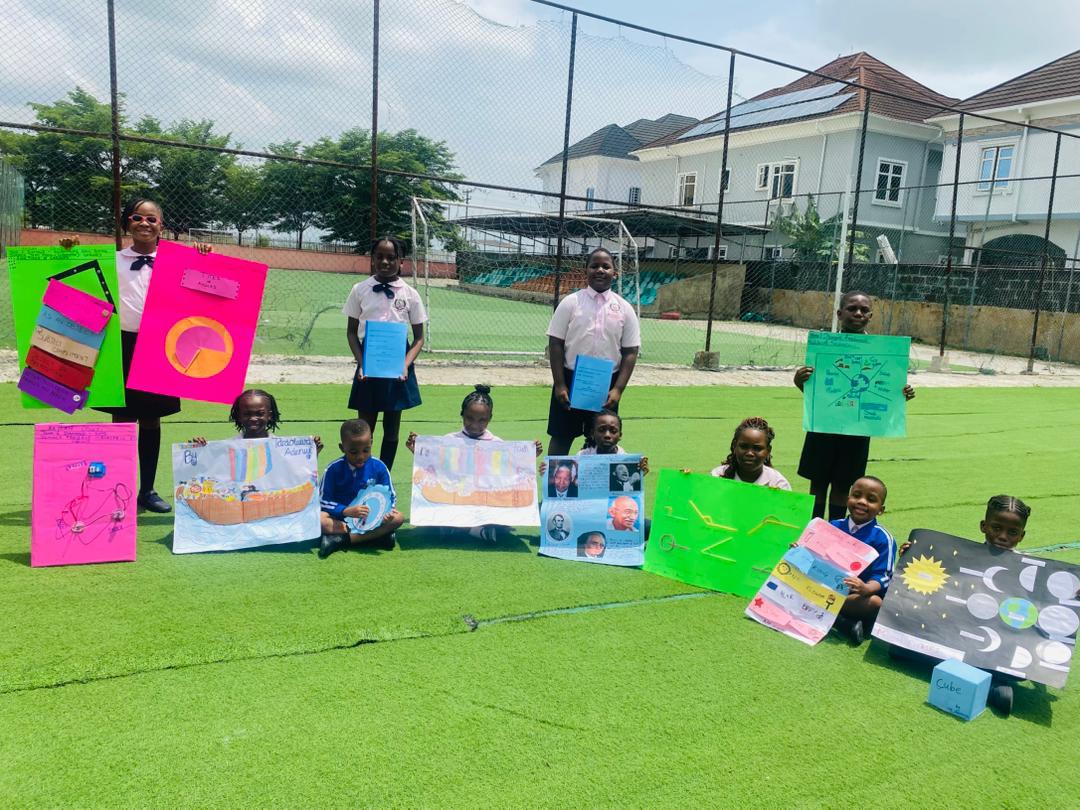 Art exhibition setup